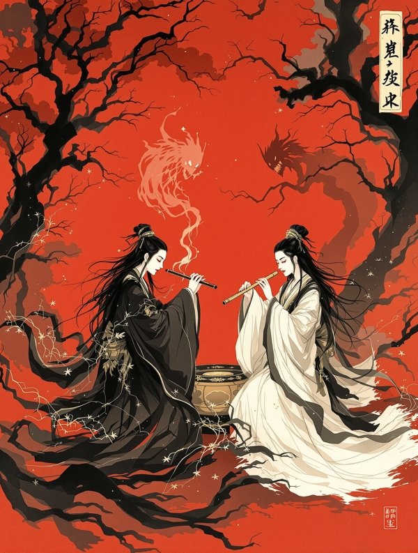 魔道祖师 - 水母动漫封面