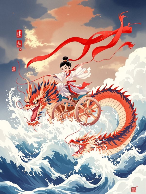 哪吒闹海 - 水母动漫封面