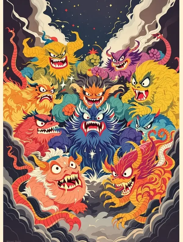 葫芦兄弟 - 水母动漫封面