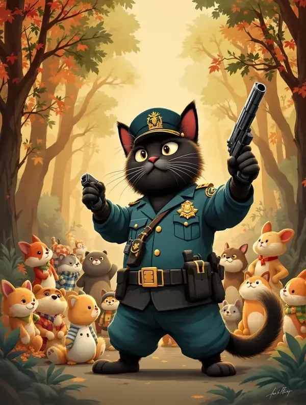 黑猫警长 - 水母动漫封面